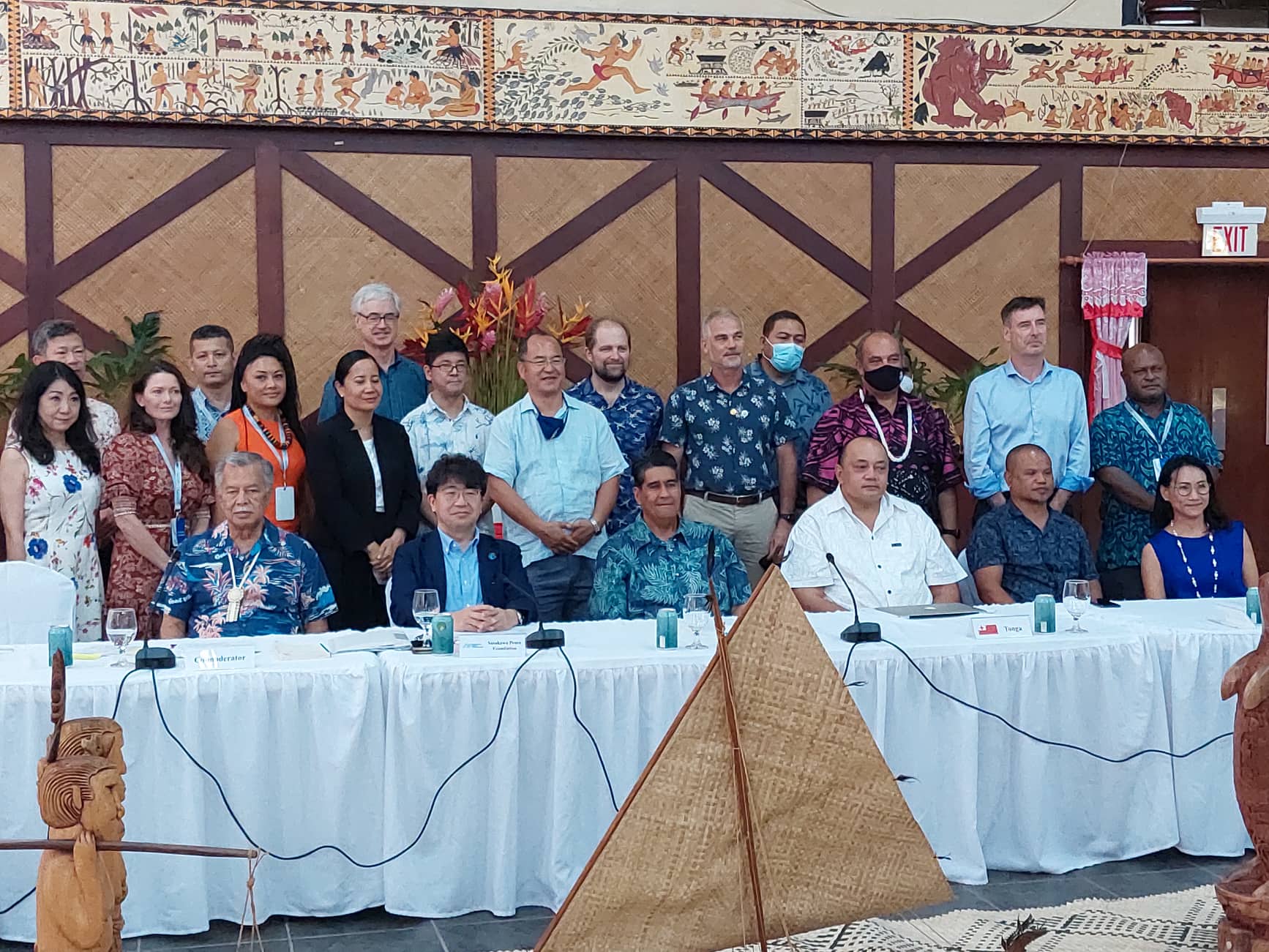 “Hon. Prime Minister attend High Level Roundtable on Pacific Islands Blue Economy at the 7th Our Ocean Conference”