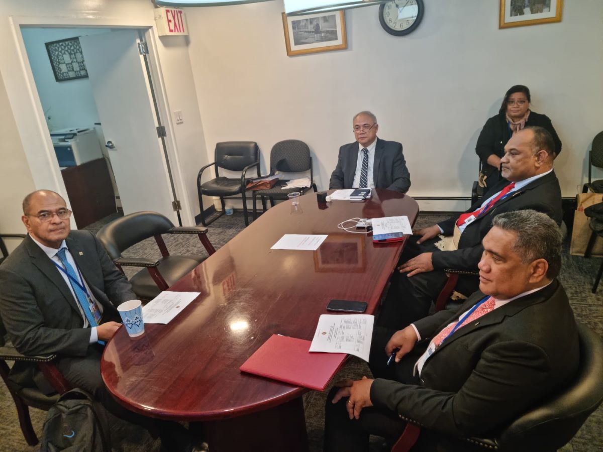 “Prime Minister arrives in New York to lead Tonga’s Delegation and todeliver Tonga’s Statement at 80th session of the United Nations GeneralAssembly.”