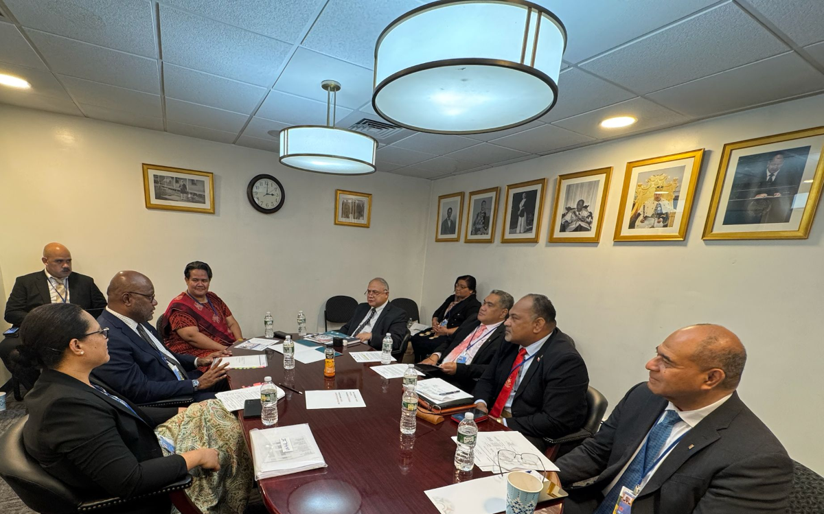 “UNGA 80: Tonga pertinent to the partners capitalization of the PRF.”