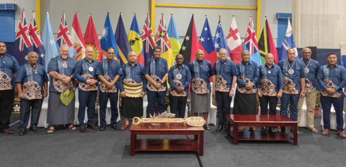 “Tonga acknowledges the declaration of the Blue Pacific as Ocean of Peace”