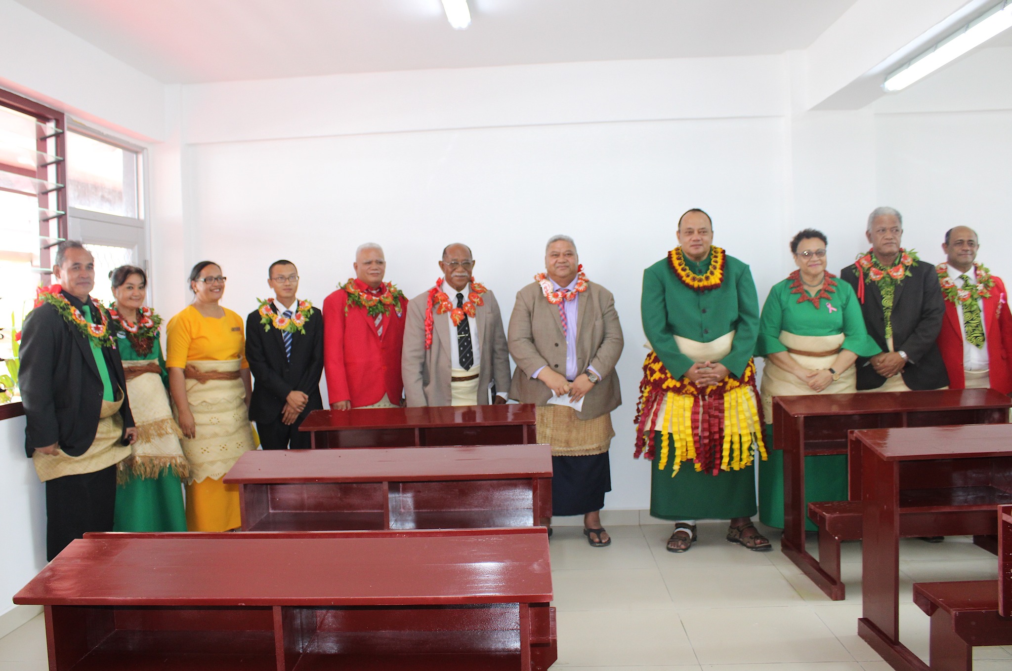 Hon. Prime Minister commissioned the second Tonga Side School building ...