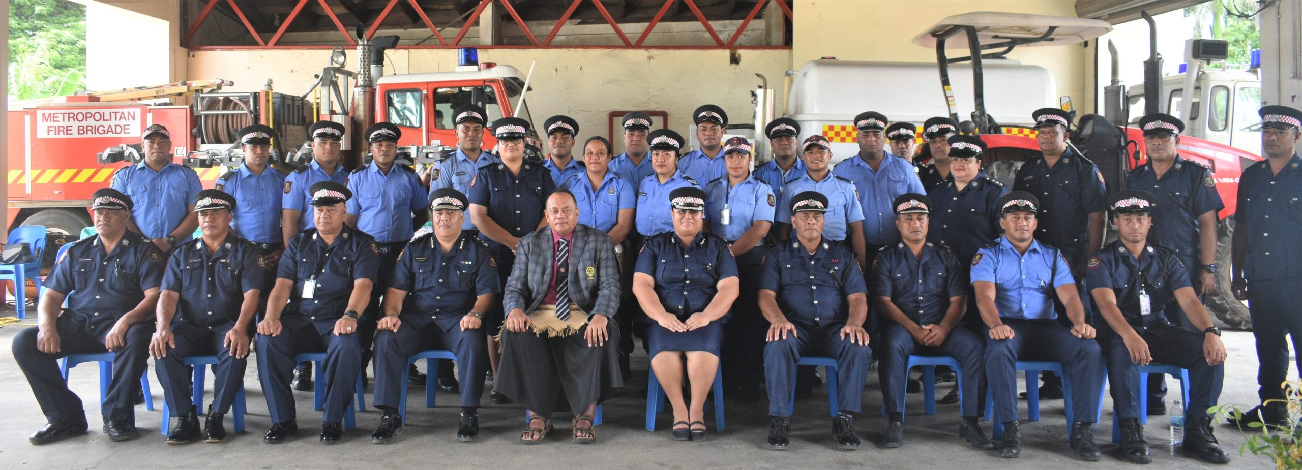 Fire Commissioner gets contract extension, signs with Honourable Prime Minister