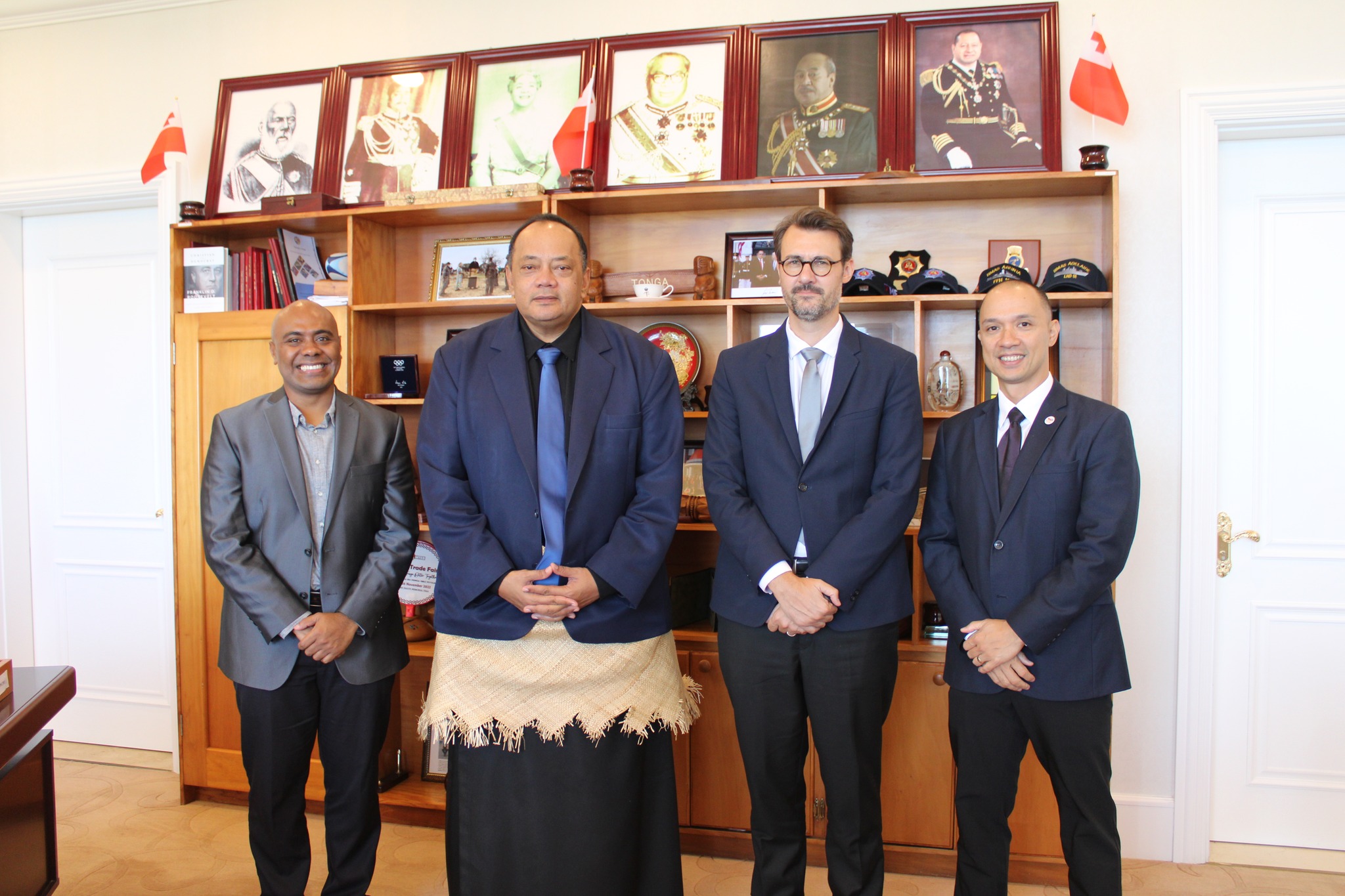 TotalEnergies senior managements visits the Hon Prime Minister