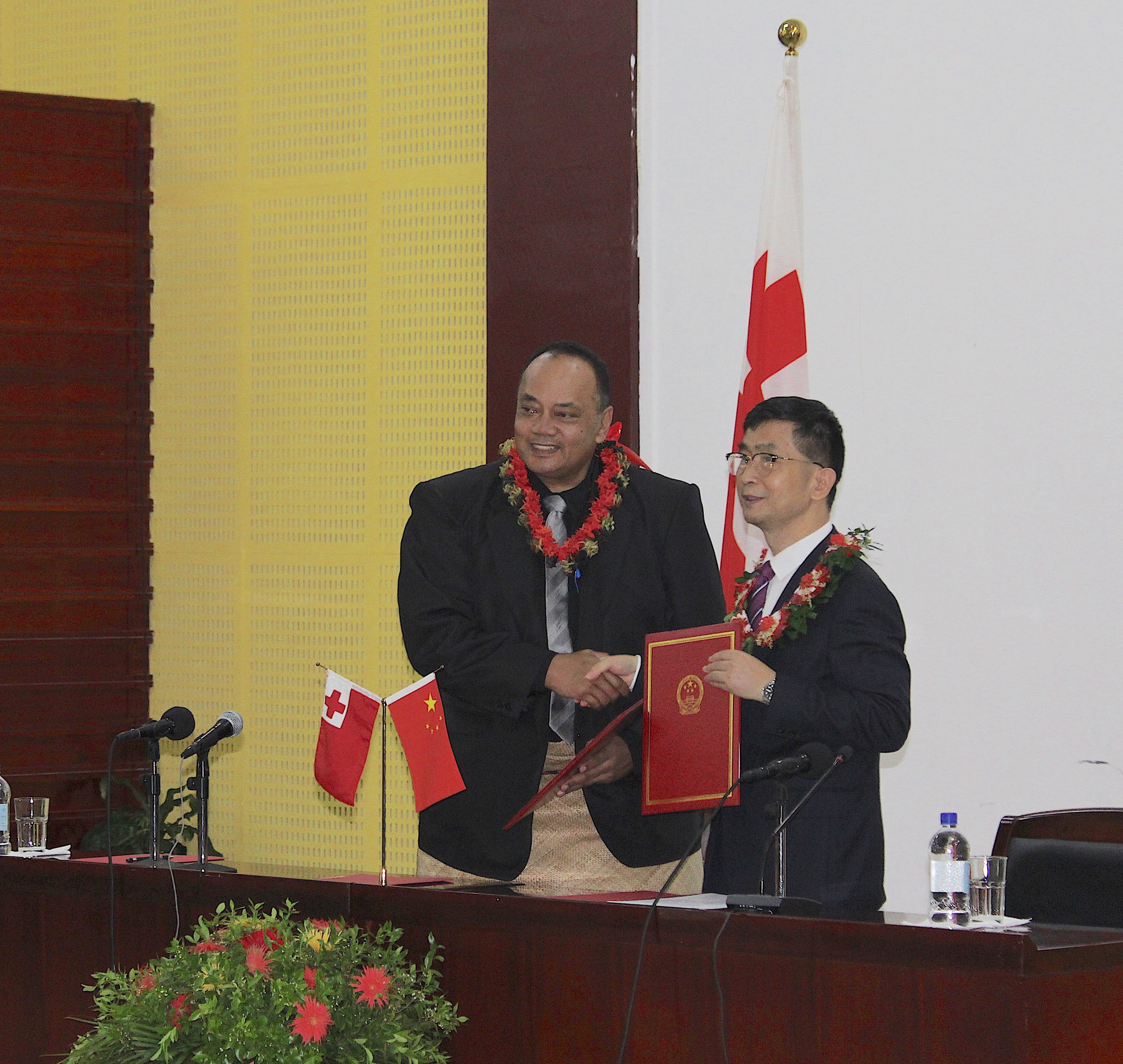“Tonga receives 20 boat engines from People’s Republic of China”