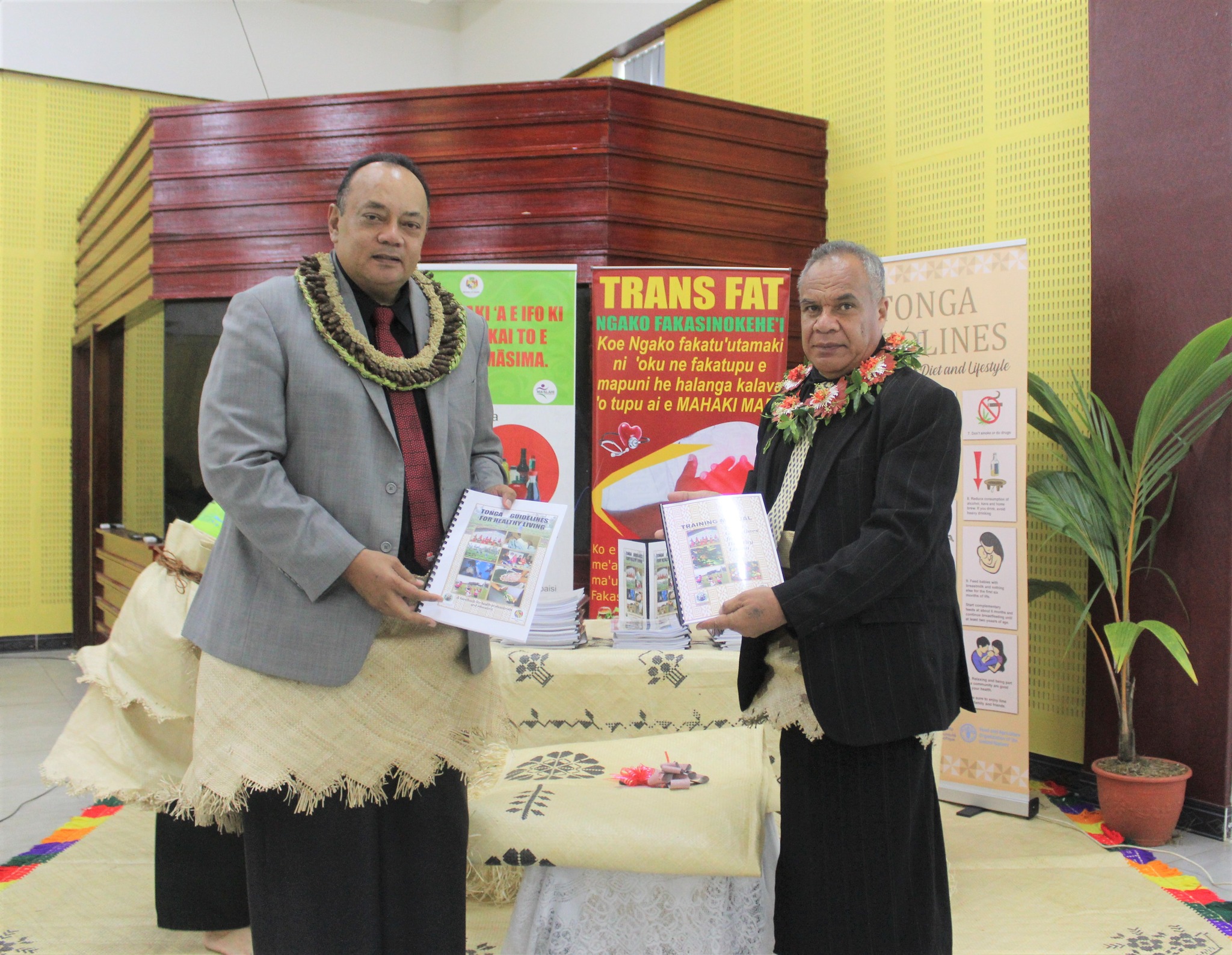 Hon Prime Minister launched the Tonga Guidelines and National campaign