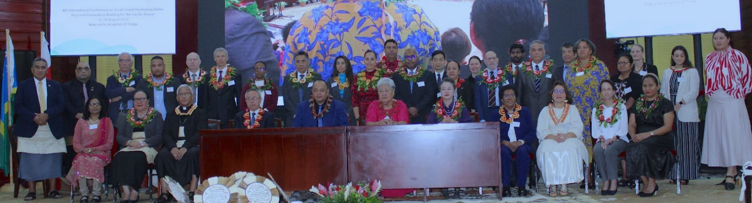 “Three day Pacific Small Island Development States (PSIDS) regional preparatory meeting begins in Nuku’alofa”
