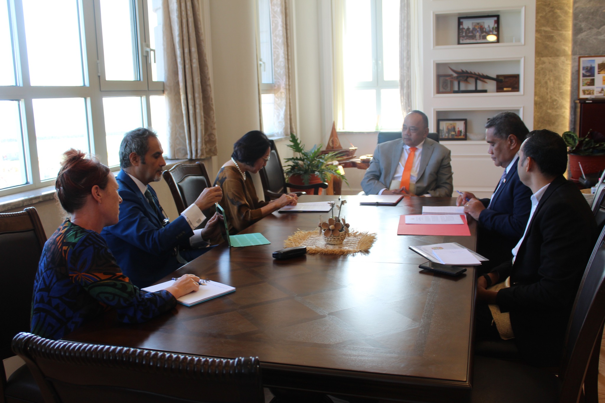 Hon Prime Minister meets The United Nations Assistant Secretary-General and Special Representative of the Secretary-General for Disaster Risk Reduction