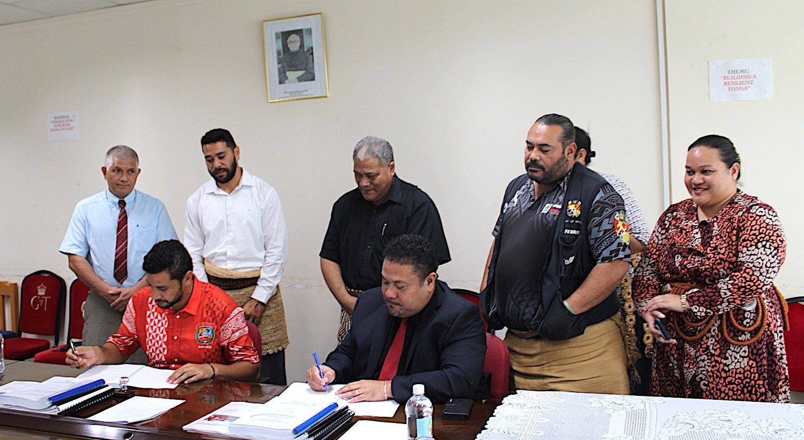 Contract Signing for the Construction of the Tonga Meteorological Services/ National Emergency Management Office (TMS/NEMO) Headquarter