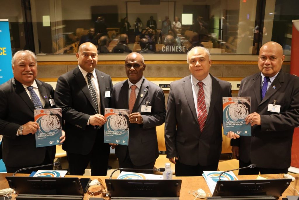 PR #12 Tonga at PRF Joint Launch of Capitalisation 2a