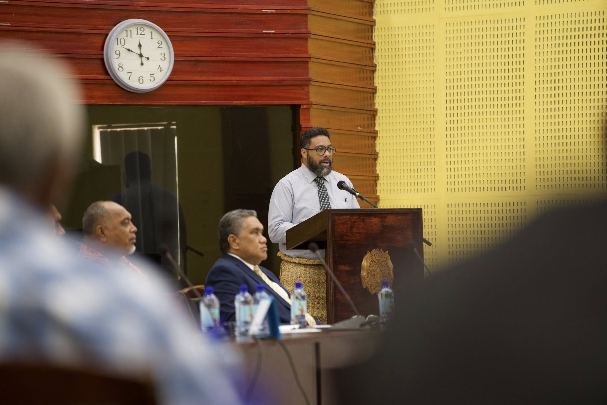 Today, the Honourable Prime Minister joined Tonga’s District and Town Officers for an introductory meet-and-greet