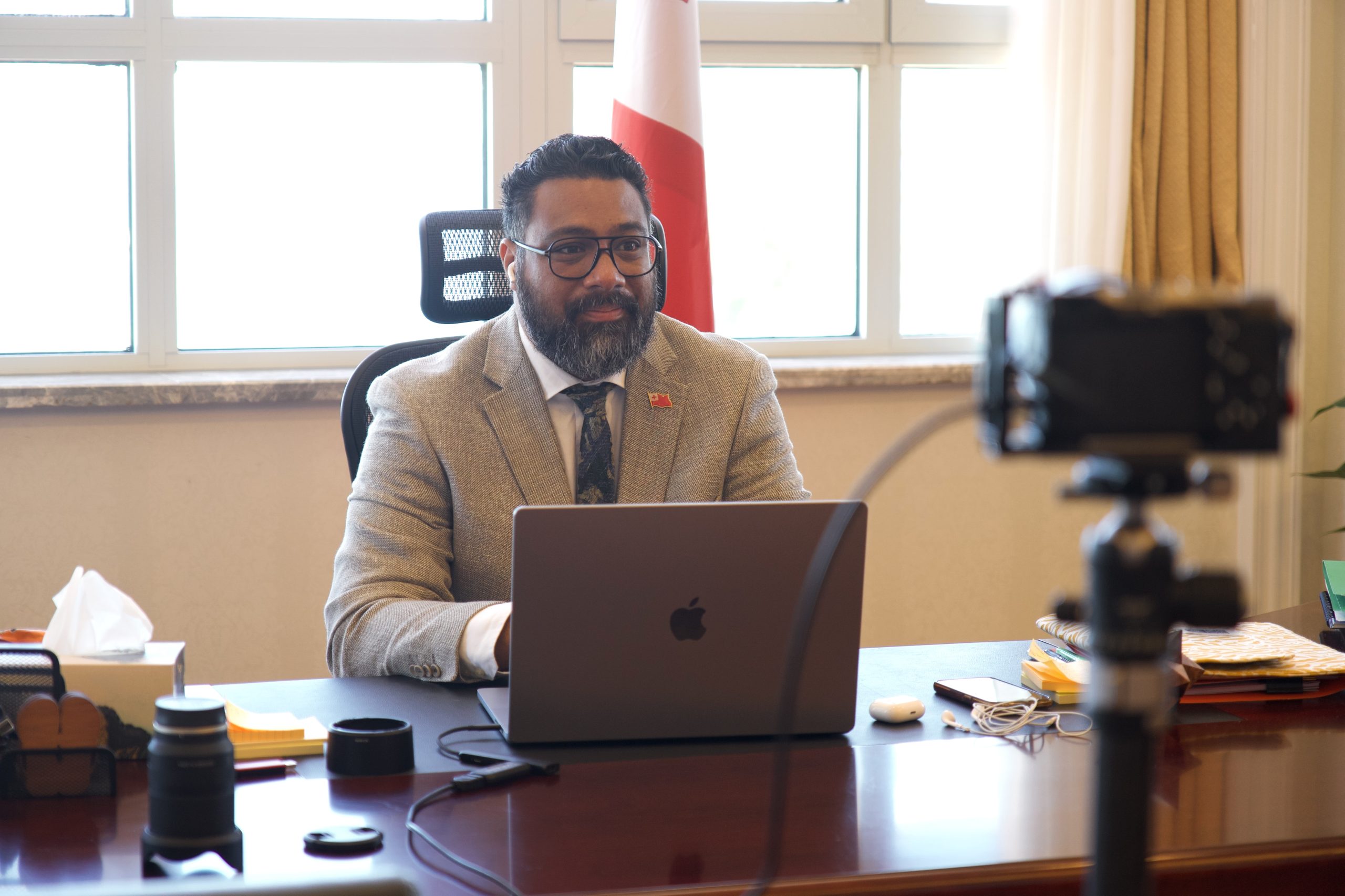 Prime Minister Lord Fakafanua spoke on ODI Global’s Think Change podcast as a featured guest.