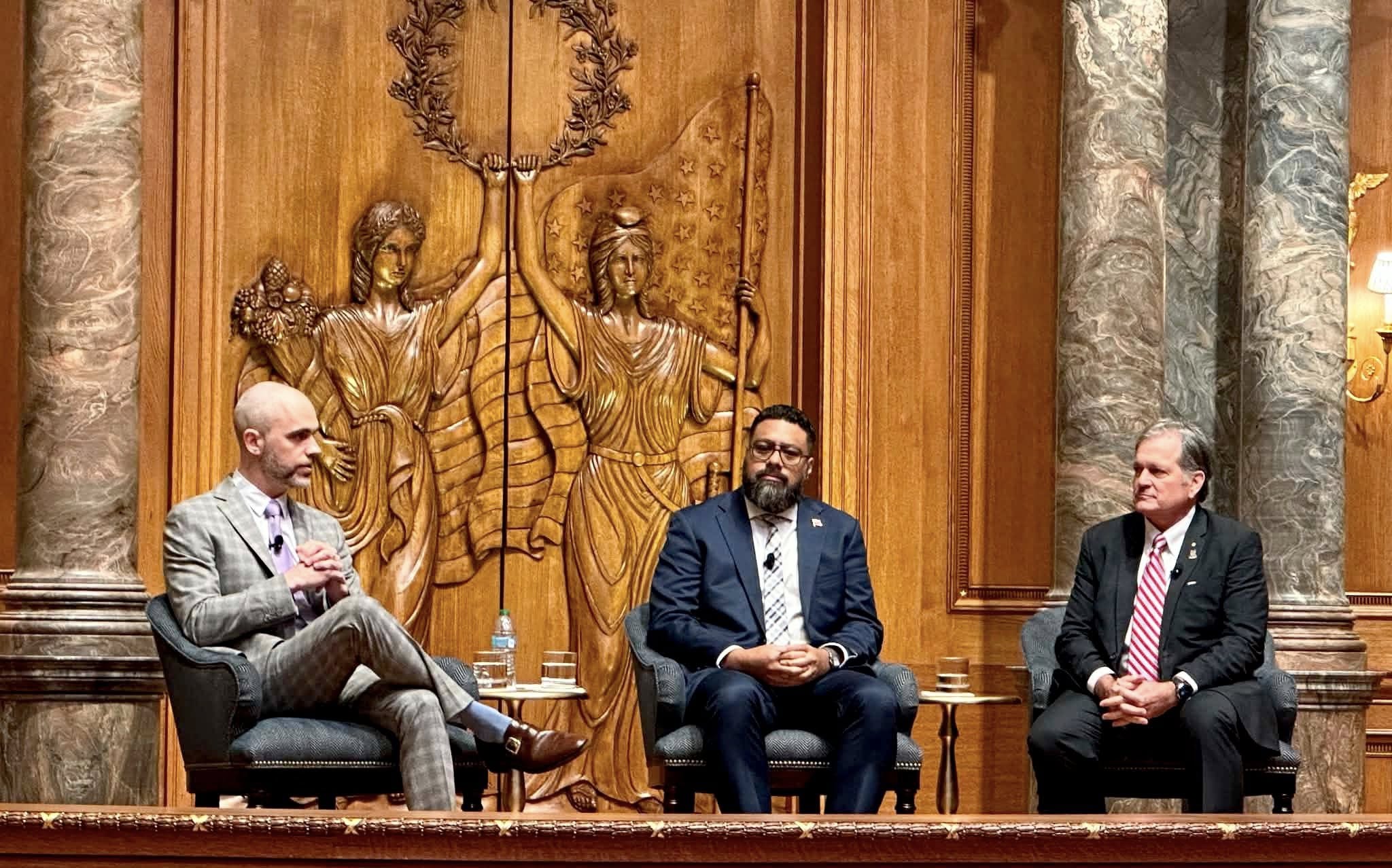 Prime Minister Lord Fakafanua joined global leaders at the opening panel of the EarthX Family Office Summit.