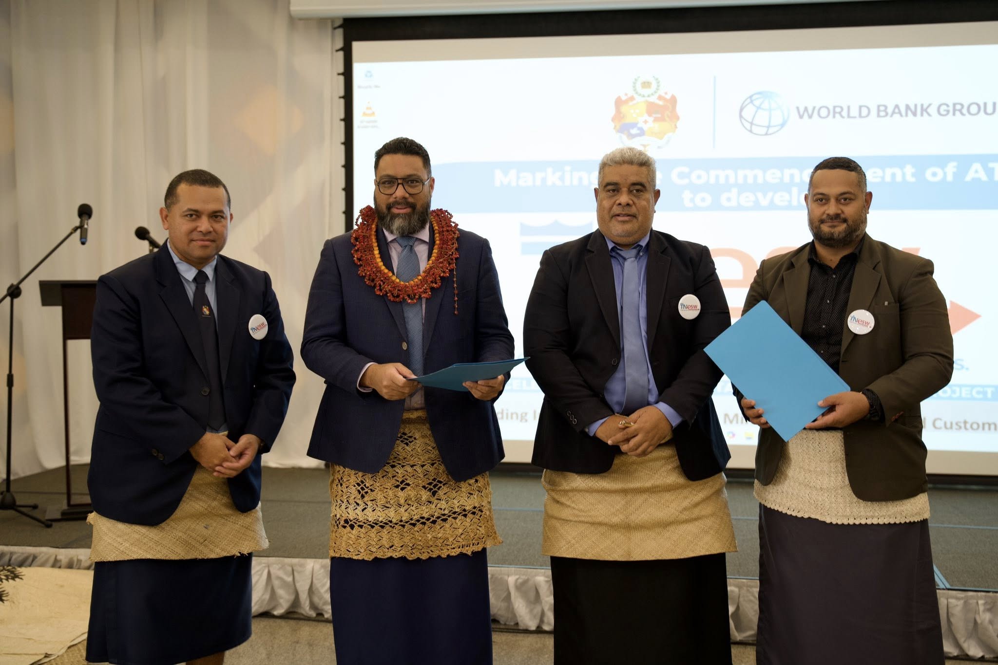 Prime Minister, Lord Fakafanua officially launch the Tonga National Single Window